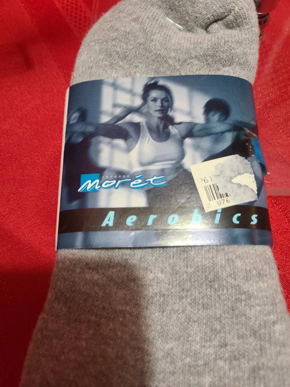 80s 90s Moret Aerobics Ankle Socks NEW USA Made SZ 9-11